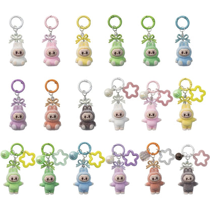 Cartoon Key Ring – Cute Backpack Pendant Gift for Students and Couples