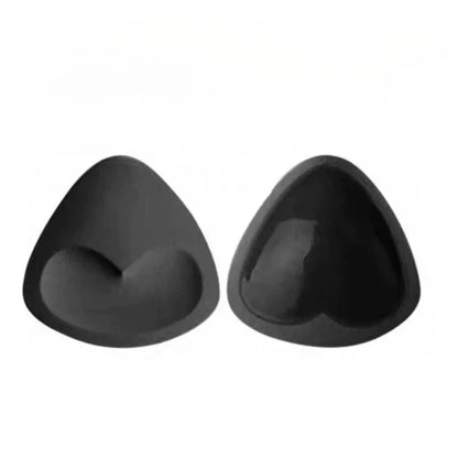 2pcs Silicone Bra Inserts – Sticky Push-Up Breast Pads, Thicker Nipple Covers for Women’s Bras & Swimsuits