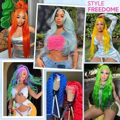 613 Blonde Lace Front Wig – 13x6 Human Hair, 250% Density Body Wave, Pre-Plucked 26 Inch Lace Front Wig