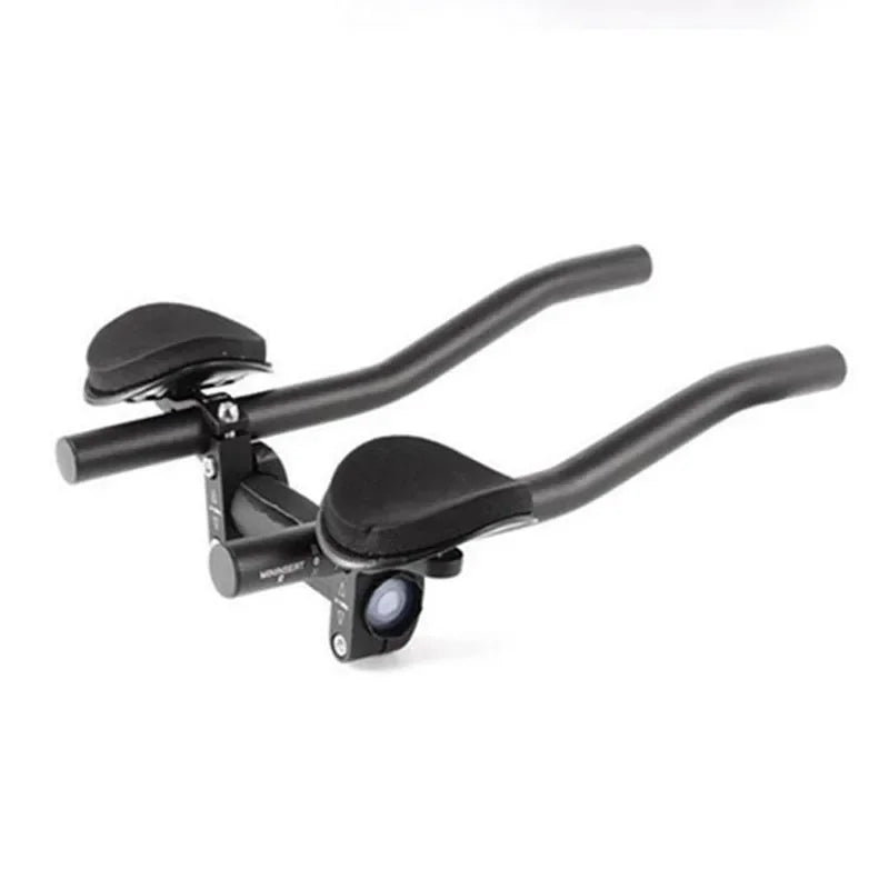 Aluminum Alloy Bicycle Handlebar Rest - Split TT Aero Bars for Long-Distance Cycling Comfort