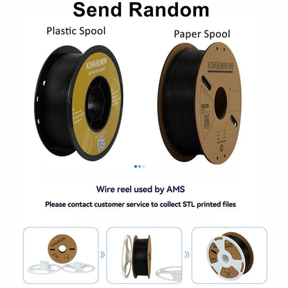 KINGROON PETG 3D Printer Filament 1.75mm – 5KG/10KG Mix Color Rolls for FDM 3D Printing (1kg/roll)