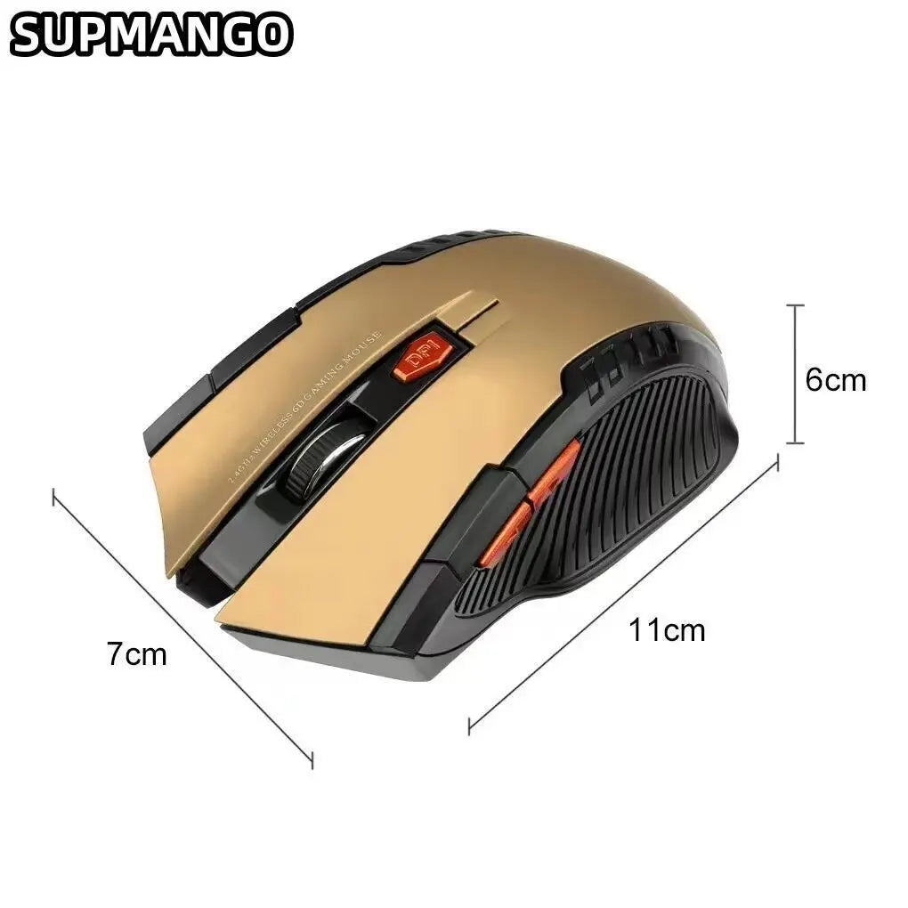 Mini 2.4 GHz Wireless Optical Mouse - 113 Battery Version, Portable Mouse for Notebook Computer, Wireless USB Mouse
