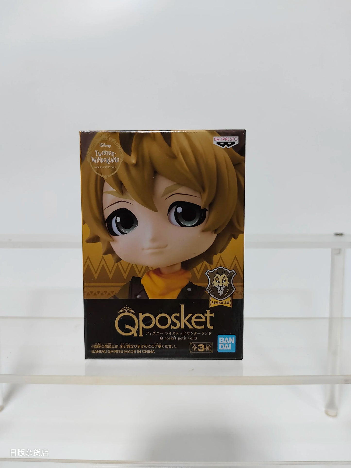 Bandai Q Posket Disney Twisted Collectible Figures – Leona, Jack, Ruggie, Wonderland Azul, Ashengrotto Toy Gift