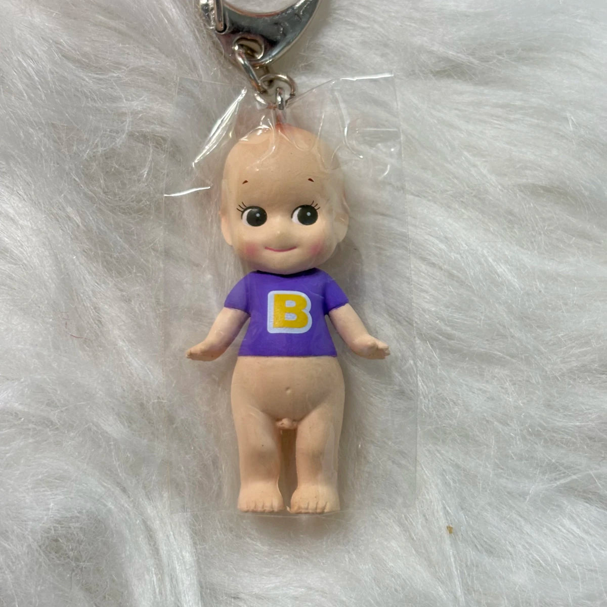 Sonny Angel Mini Figure – Letter Series Alphabet Keychain, No Box or Bag