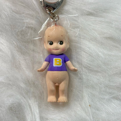 Sonny Angel Mini Figure – Letter Series Alphabet Keychain, No Box or Bag