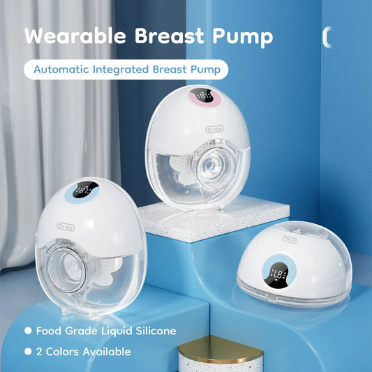 Wearable Hands-Free Breast Pump - Lightweight Electric Milk Collector with LED Display, 4 Modes & 36 Levels