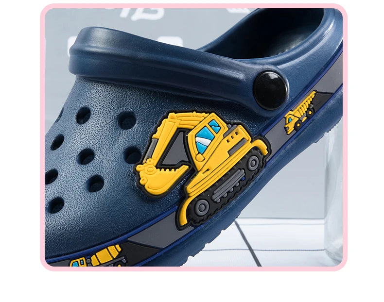 Cute Animal Baby Slippers – Summer Cartoon Sandals for Toddler Boys & Girls, Kids Beach Slides