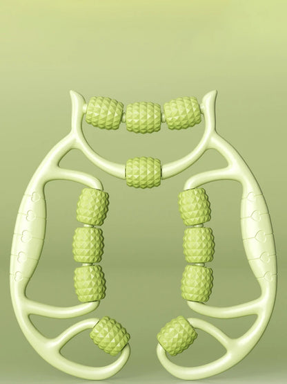 12-Round Circular Leg Slimming Massage Clamp – Muscle Stretching & Relaxation Tool