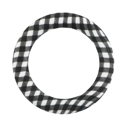 Kovict Silicone Ring Pendant Blanks - 65mm Round Printed Rings for DIY Jewelry & Craft Making
