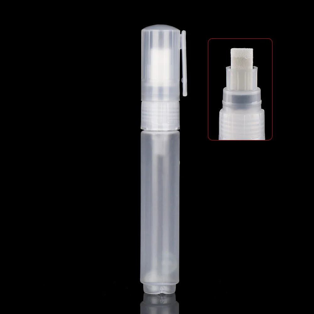 Refillable Transparent Ink Rod – Reusable Plastic Paint Pen Accessory for Graffiti & Liquid Chalk Markers