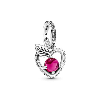 Europe 925 Silver Family Charm Pendant - Boy, Girl, Mom & Sisters Bead for Pandora Bracelet, Sparkling Dangle Jewelry