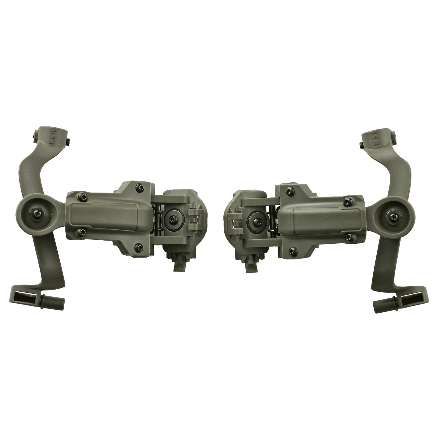 ARM NEXT F10 Tactical Headset — Noise-Canceling Hunting & Shooting Headphones with Brackets, Compatible with Wendy M-LOK ARC Helmet