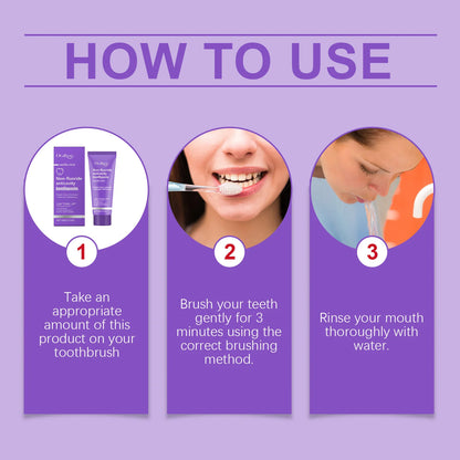 Purple Teeth Whitening Mineral Powder – Teeth Restoration, Stain Removal & Fresh Breath Oral Cleanser