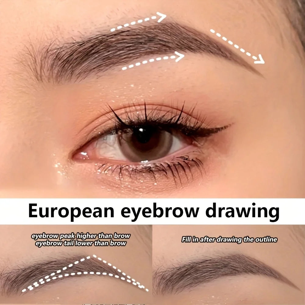 Ultra Fine Eyebrow Pen | 0.008mm Waterproof, Smudge-Proof, Sweat-Proof, Long-Lasting, High Pigmented Liquid Pencil