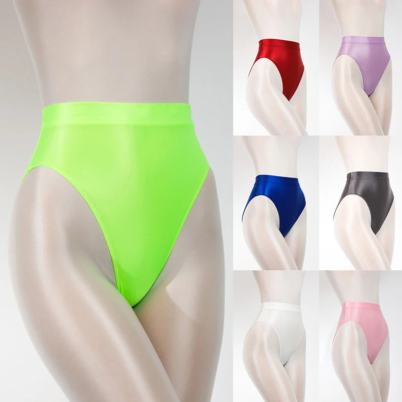 Women’s High-Waist Shaping Panties - Elastic Breathable Tummy Control Underwear for Everyday Comfort