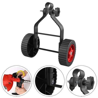 Universal Lawn Mower Wheel: Adjustable Support for Grass String Trimmer - Enhance Work Efficiency & Mower Maintenance
