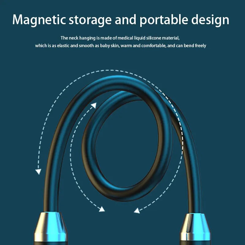 Waterproof Sports Bluetooth Wireless Headset: G01 Neck-Hanging Binaural In-Ear Design with Super Long Standby Battery Life