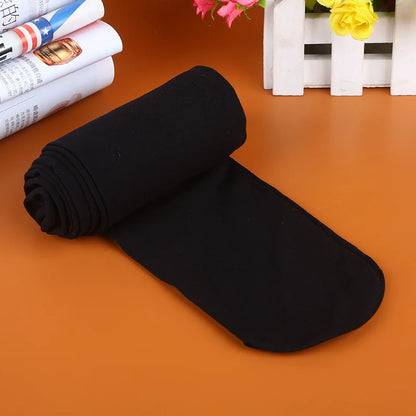 Candy Color 120D Velvet Tights - Seamless Warm Stretch Pantyhose for Women, Long Stockings