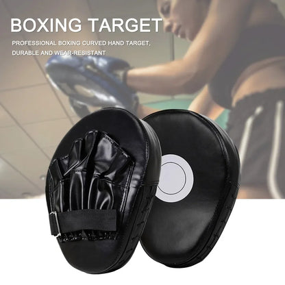 Kickboxing Gloves Pad - PU Leather Punch Target Bag for MMA, Karate, Muay Thai, Sanda & Free Fight Training for Adults & Kids