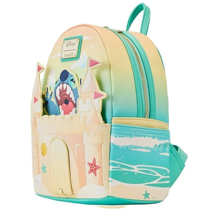 Stitch Luau Cosplay Double Strap Shoulder Bag – Women’s Beach Backpack & Wallet Purse