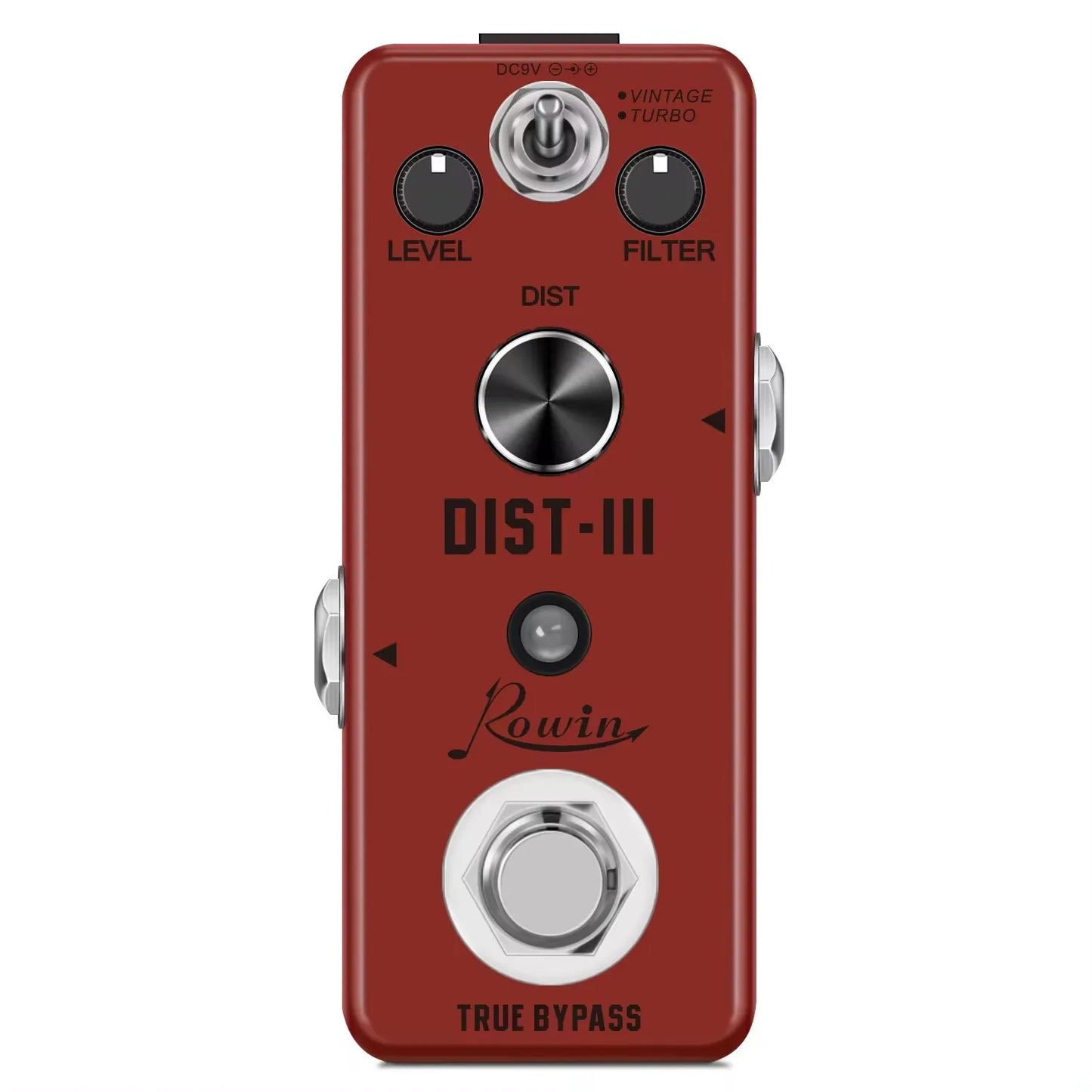 Rowin Guitar Effects Pedal – Noise Gate, Delay, Chorus, Vibrato, Phaser, Flanger, Booster, EQ, Fuzz, Metal, Distortion, and Blues Drive