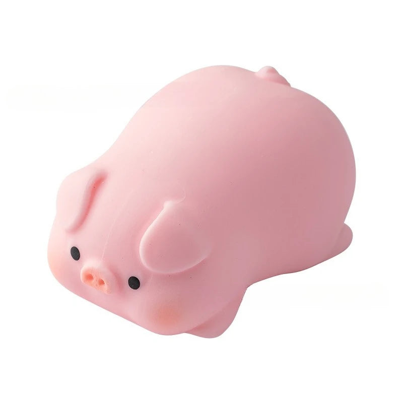 Funny Pulling Pets Squishy Toy – Stretchy Puppy & Piggy Stress Ball for Kids & Adults