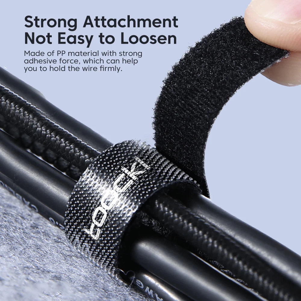 Toocki Cable Organizer: Wire Winder for USB Cable Management - Protector for Earphone, Mouse Cord, Phone Accessory - iPhone, Samsung Compatible