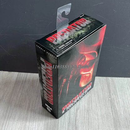NECA Predator Figure — Ultimate Shaman Elder Armored Jungle Hunter with Snake Vision, Alien Model Toy Gift