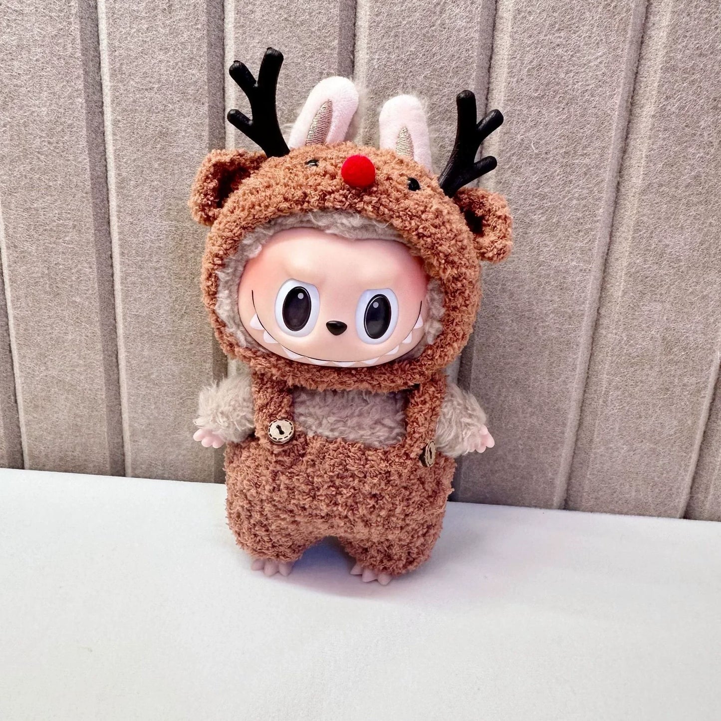 Mini Plush Doll Clothes Outfit – Korea Kpop EXO Labubu V1 V2 Idol Dolls Pit Strip Climbing Suit Gift