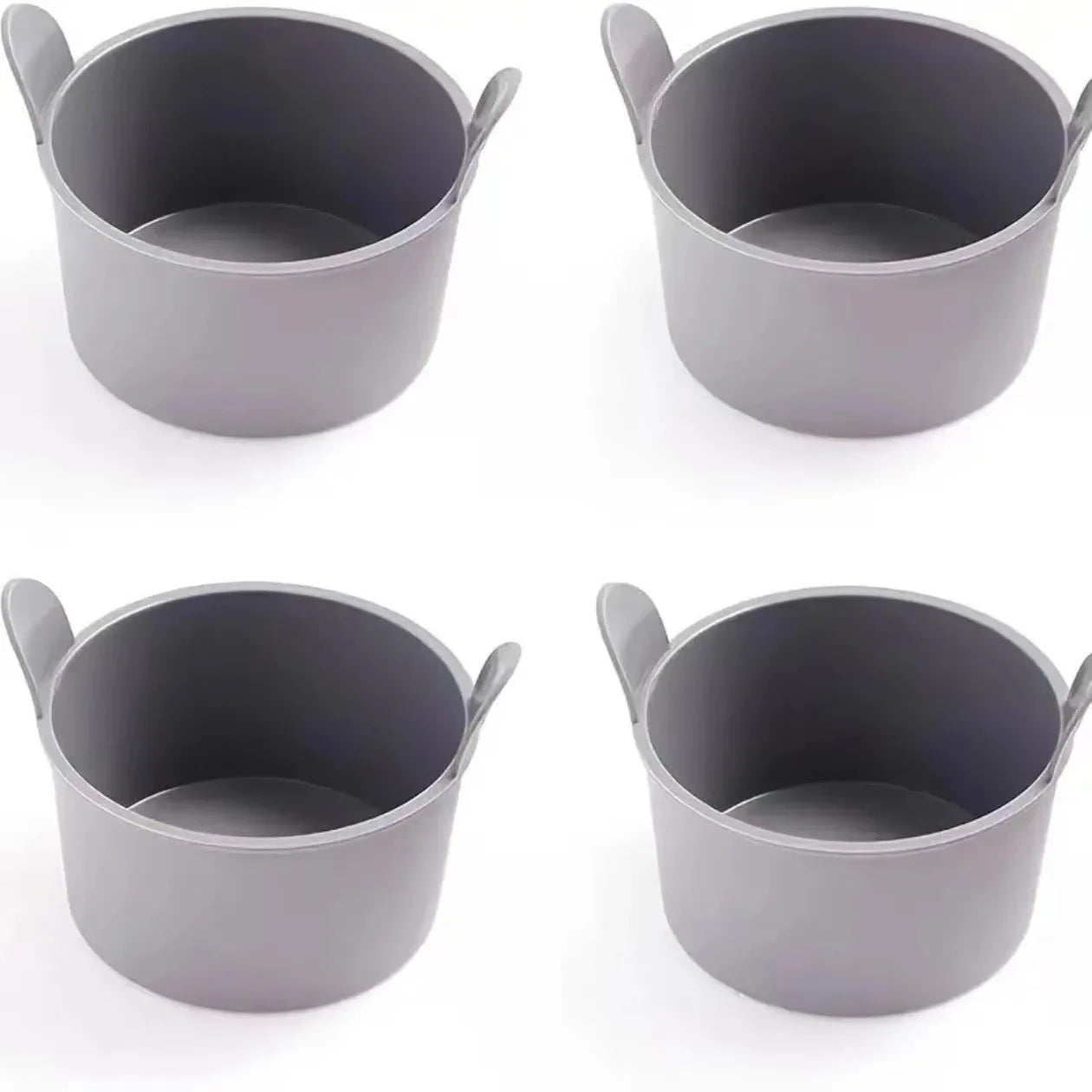 Air Fryer Silicone Egg Poacher Cups – 1pc/4pcs Non-Stick Egg Cooker Mold
