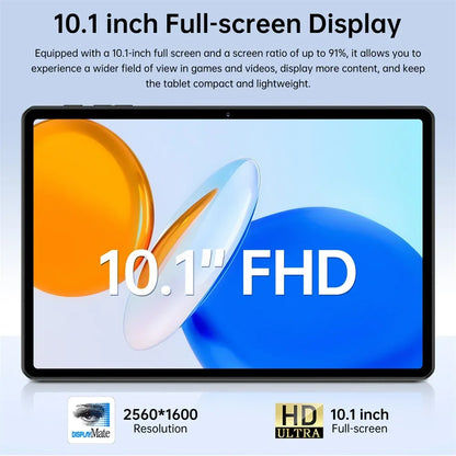 2026 Pad 7s Pro 10.1" Android Tablet – 16GB+1TB, 10000mAh, 5G WiFi Dual SIM, Global Version Kids PC