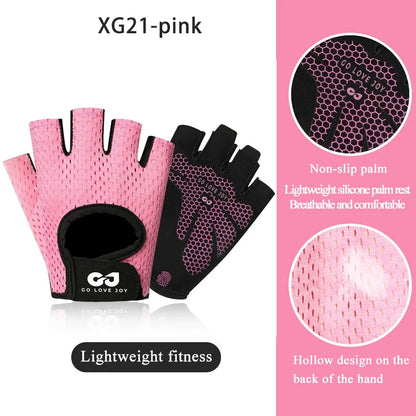 Gym Fitness Gloves – Half Finger Weight Lifting & Training Gloves for Men & Women, Workout Hand Protection