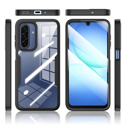 Samsung Galaxy A17–A16–A15–A14–A13–A12–A56–A55–A54–A53–A36–A35 5G Case - 360° Full Body Cover with Built-In Screen Protector