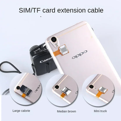 Dual SIM Extender Card Adapter – Micro SD TF Hybrid Slot for Nano SIM, Universal Android Phone Card Switch