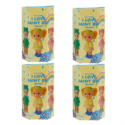 I Love Rainy Day Blind Box Doll – Trendy Handmade Desktop Ornament & Creative Gift