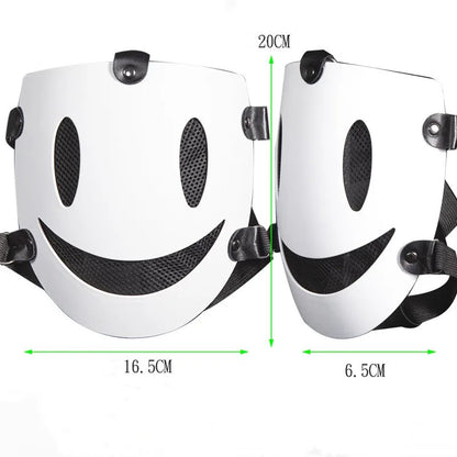 Smile Face Cosplay Party Mask – Anime Costume Accessory for Halloween, Carnival & DIY Party Decorations