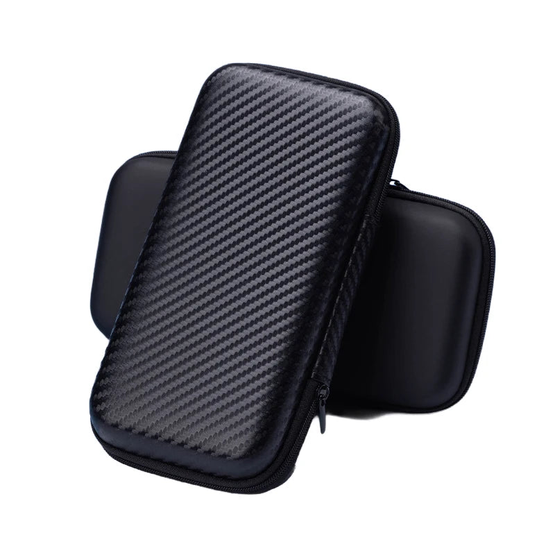 Trimui Smart Pro Hard Carrying Case with 9H Tempered Glass Screen Protector – Protective Bag for Handheld Game Console