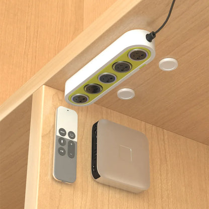 Strong Magnet Wall Mount Magnetic Hooks | Invisible Holder for Remote Control, Keys, Fridge Sticker | Home Organizer Storage Hooks