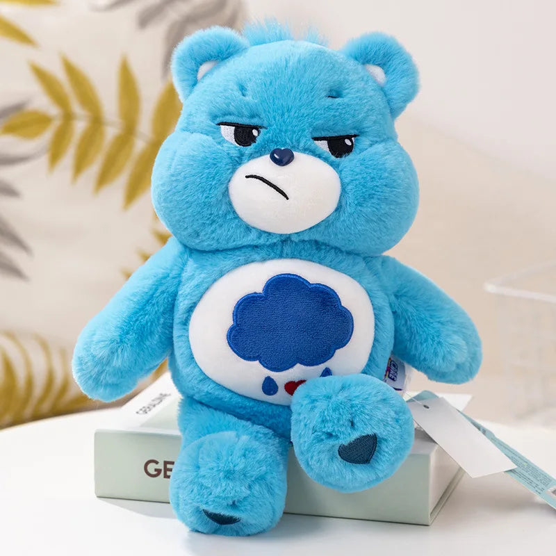 8-Color Care Bears Plush Toys - Cute Stuffed Bear Dolls, Soft Pillows & Home or Car Decorations for Kids’ Birthday Gifts
