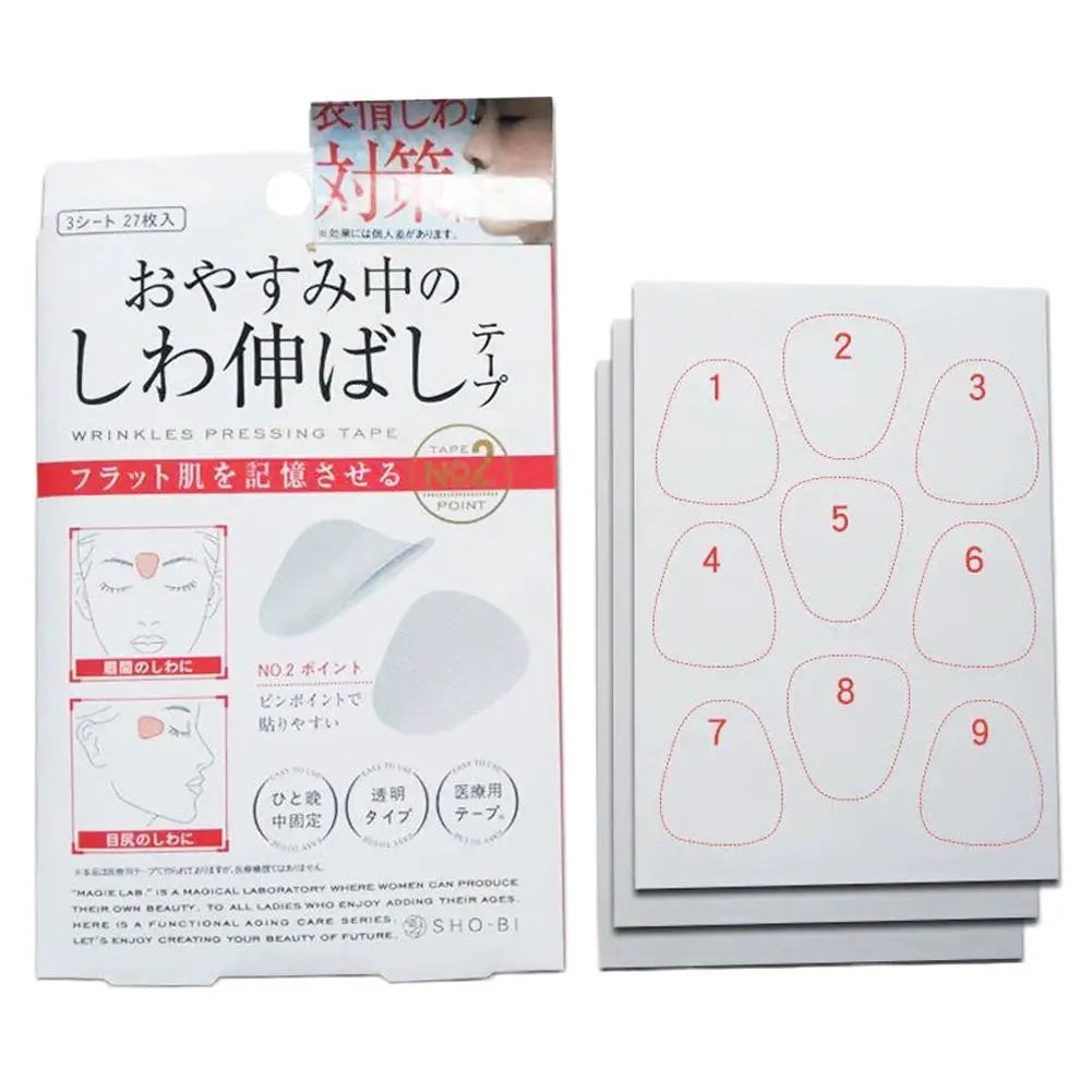Forehead and Smile Line Patches – Transparent PE Anti-Aging Wrinkle Care Stickers for Nasolabial Folds