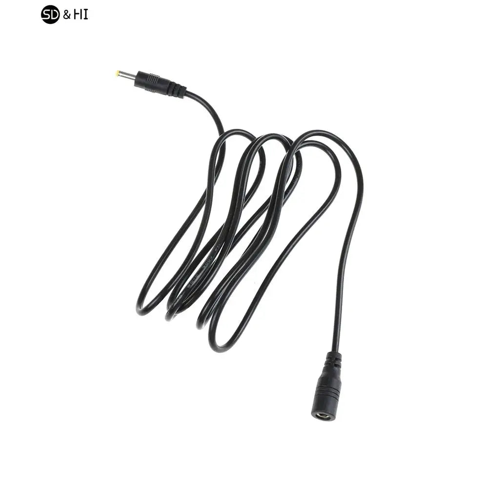 4mm x 1.7mm DC Power Extension Cable - 90cm Plug Lead for Compatible Devices and Power Connections
