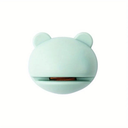 Kitchen Knife Sharpener — Mini Portable Multifunction Sharpening Stone, Cartoon Frog Ear Design for Household and Outdoor Use
