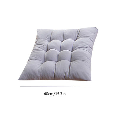 40cm Non-Slip Chair Seat Cushion – Soft Throw Pillow with Fixed Rope, Home & Office Sofa Comfort Cushion Pad