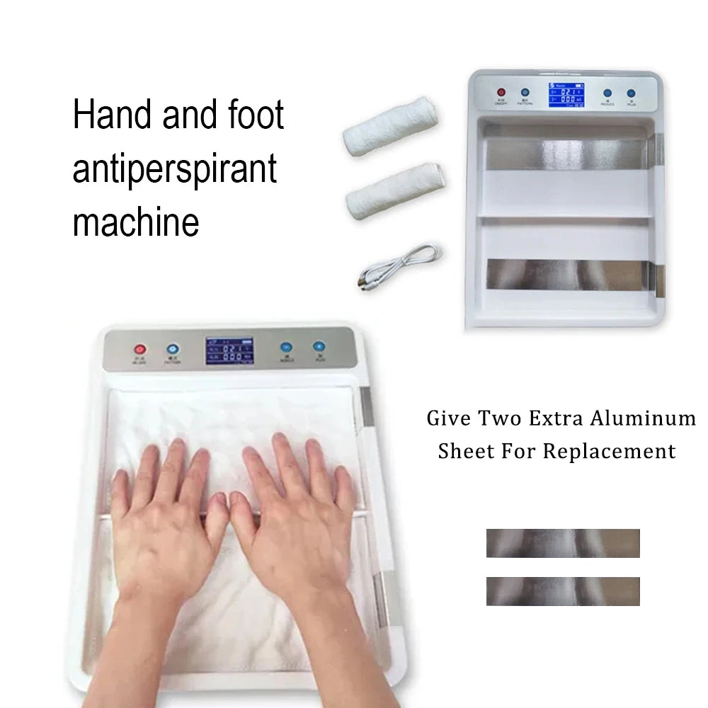 Iontophoresis Antiperspirant Device – Hands & Feet Hyperhidrosis Treatment Machine