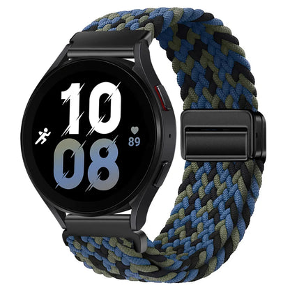 22mm Braided Nylon Watch Band – Loop Sport Strap for OnePlus Watch 3/2, OPPO Watch X/X2/4 Pro & 46mm Smartwatch Bracelet