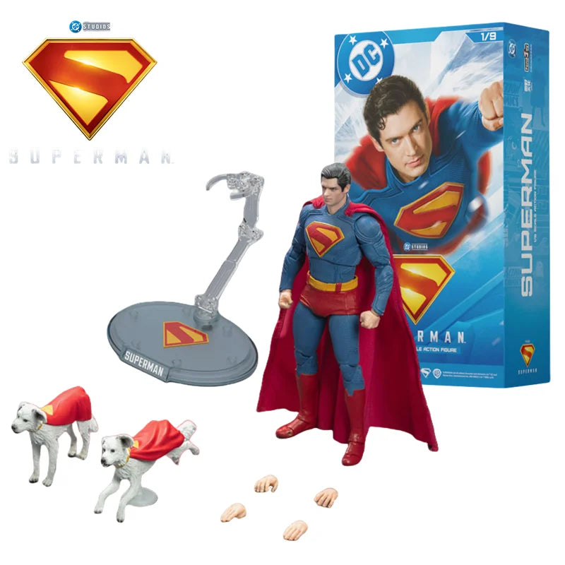 DC Justice League Movie Action Figures – Batman, Aquaman, Mera & Black Superman Collectible Toy Set