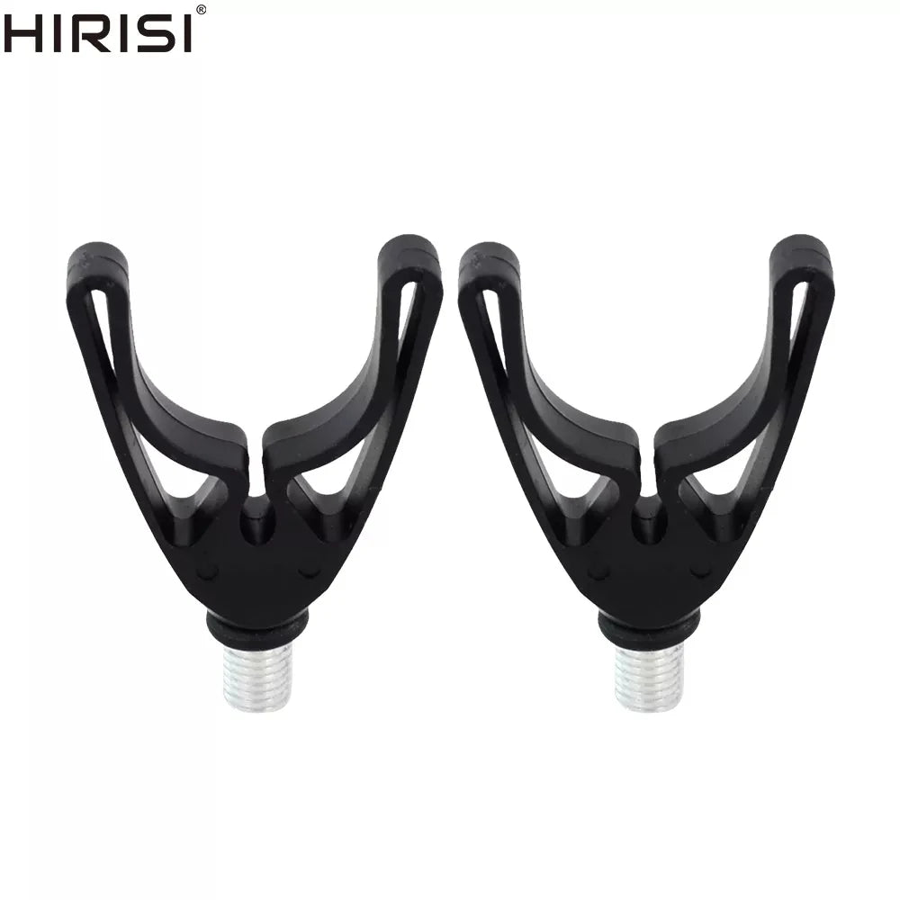 Hirisi Carp Fishing Rod Rest Heads, 2-Pack - Durable Bank Stick Holders for Carp and Coarse Fishing