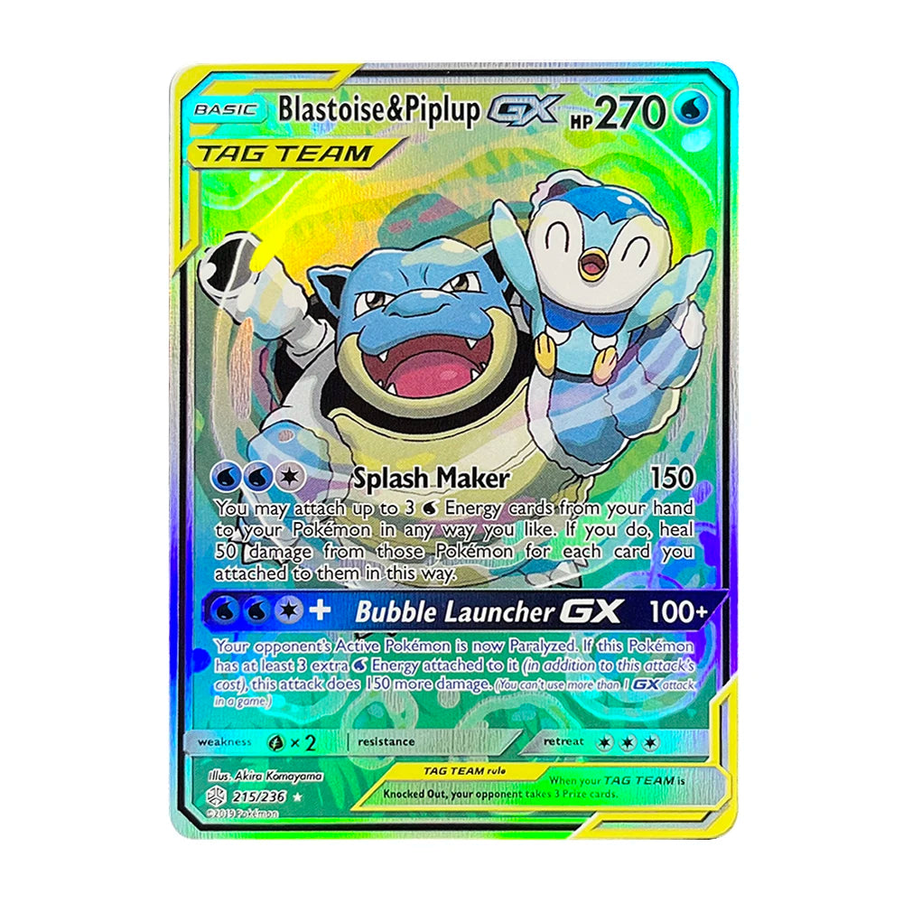 PKM Holographic Trading Cards – Charizard EX, GX, Rainbow Blastoise VMAX, Darkrai VSTAR for Collectors, Battles & Gifts