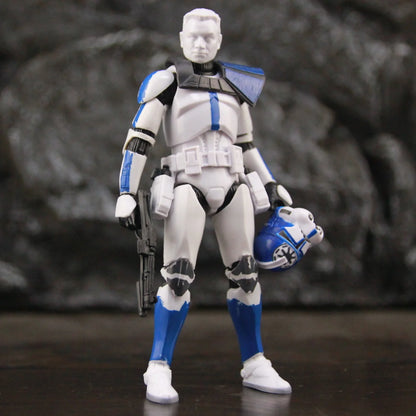 Star Wars 6" Action Figures – 501st Legion ARC & ARF Troopers, Rex, Jesse, Bane, Denal, Tup, Dogma Clone Toy