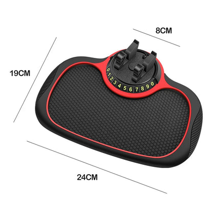 Multi-Functional Car Anti-Slip Mat – Non-Slip Sticky Phone Holder for Dashboard, Silicone Car Pad Mount